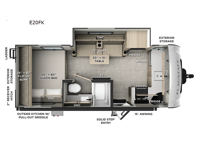 Flagstaff E-Pro E20FK Floorplan Image