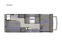 Yellowstone Y6237LE Floorplan Image