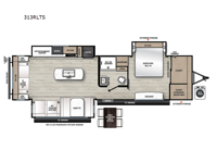 Catalina Legacy Edition 313RLTS Floorplan Image