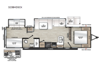 Catalina Legacy Edition 323BHDSCK Floorplan Image