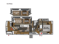 Glacier Peak Titanium Series F27MKS Floorplan Image