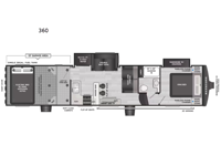 Raptor Carbon Series 360 Floorplan Image