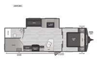 Springdale Classic 269DBC Floorplan Image