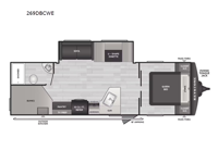 Springdale Classic 269DBCWE Floorplan Image