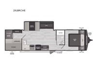 Springdale Classic 291BRCWE Floorplan Image