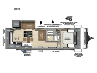IBEX 26BRE Floorplan Image