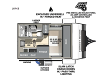 IBEX 16RKB Floorplan Image