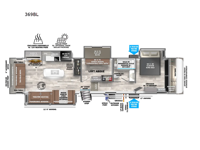 Wildwood Heritage Glen 369BL Floorplan Image