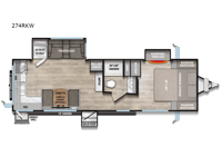 Delta 274RKW Floorplan Image