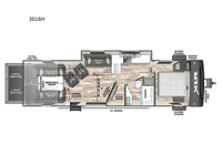 XLR Hyper Lite 3016H Floorplan Image