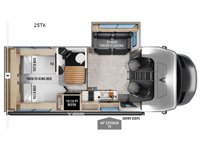 Lineage Series M 25TK Floorplan Image