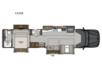 Renegade XL X43DB Floorplan Image
