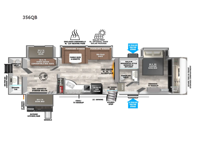 Salem Hemisphere 356QB Floorplan Image