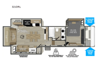 Salem Hemisphere 321DRL Floorplan Image