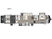 Takoda 399TH Floorplan Image