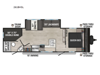 Sportsmen Select 261BHSL Floorplan Image