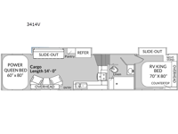 Vortex 3414V Floorplan Image