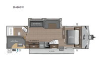 Jay Flight SLX 284BHSW Floorplan Image
