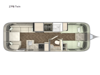 International 27FB Twin Floorplan Image