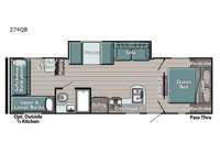 Conquest Ultra Lite 274QB Floorplan Image
