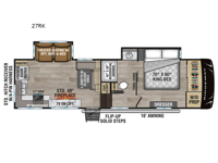Ridgeway 27RK Floorplan Image