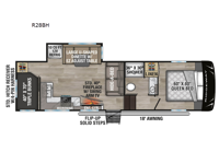 Ridgeway R28BH Floorplan Image