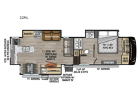 Ridgeway 32ML Floorplan Image