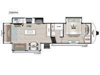 Blackthorn 2990MK Floorplan Image