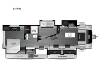 Open Range 335RBS Floorplan Image