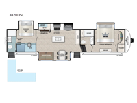 Blackthorn 3820DSL Floorplan Image