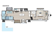 Blackthorn 3880RBDB Floorplan Image