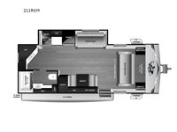 Range Lite 211RKM Floorplan Image