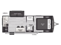 Sprout 19RKS Floorplan Image