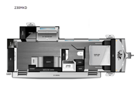 Range Lite 230MKD Floorplan Image