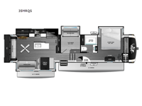 Roamer 35MRQS Floorplan Image