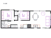 Elevation 5-105 Floorplan Image