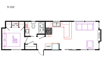 Elevation 5-102 Floorplan Image