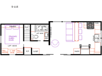 Elevation 5-115 Floorplan Image