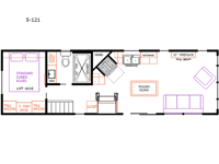 Elevation 5-121 Floorplan Image