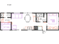 Elevation 5-123 Floorplan Image