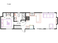Elevation 7-103 Floorplan Image