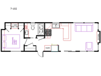 Elevation 7-102 Floorplan Image