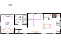 Elevation 7-107 Floorplan Image