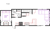 Elevation 7-113 Floorplan Image