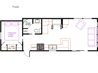 Elevation 7-112 Floorplan Image