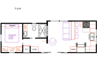 Elevation 7-114 Floorplan Image