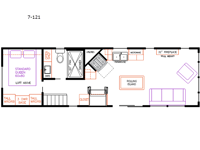 Elevation 7-121 Floorplan Image