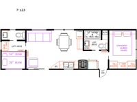 Elevation 7-123 Floorplan Image