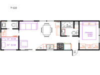 Elevation 7-122 Floorplan Image