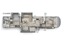 Sierra 3710HBFB Floorplan Image